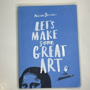 NEW Let’s Make Some Great Art, coloring activity book, artist teen adult